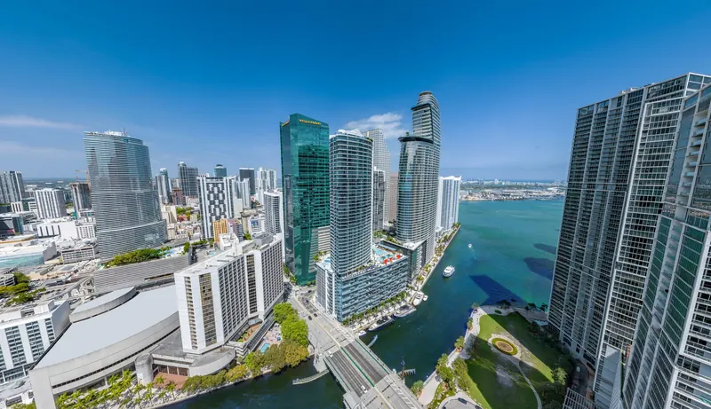 Northeast view of Viceroy Brickell